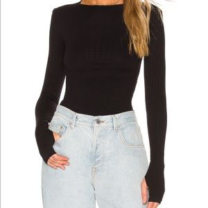 Free People NWT Seams To Me Seamless Bodysuit